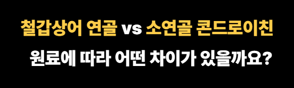 철갑상어 연골 콘드로이친