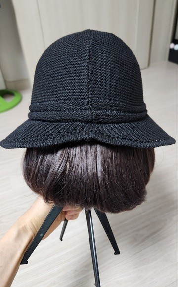모자가발 셋팅 모습